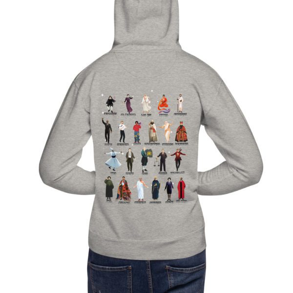 Unisex Hoodie Two Sided Print Design - Image 9