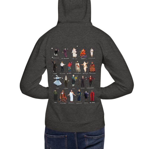 Unisex Hoodie Two Sided Print Design - Image 5