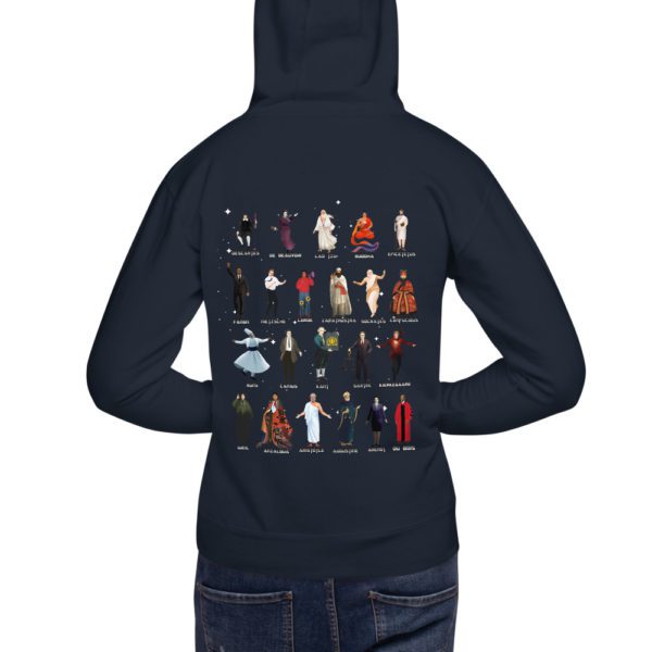 Unisex Hoodie Two Sided Print Design - Image 3