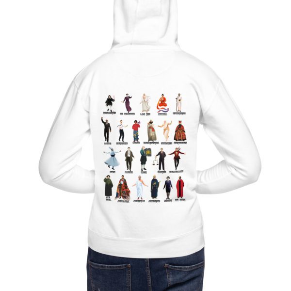 Unisex Hoodie Two Sided Print Design - Image 11